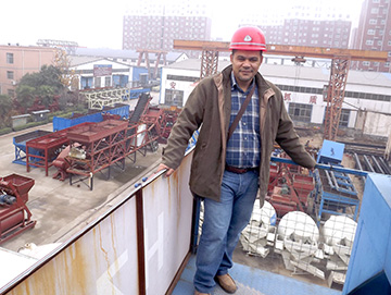 鄭州建新混凝土攪拌設(shè)備再度銷往阿爾及利亞